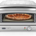 Cuisinart Indoor Pizza Oven - Bake 12" Pizzas in Minutes - Portable Countertop Pizza Oven - Stainless Steel - CPZ-120 - Global Gadgets