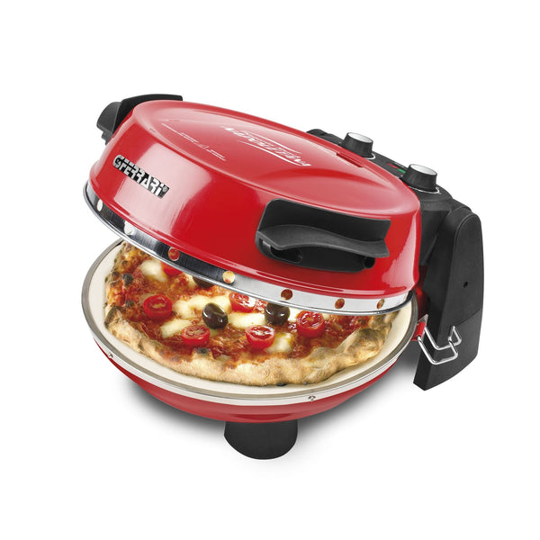 G3 Ferrari Pizza Maker Napoletana Double Stone Pizza Making Machine, Red -  Global Gadgets