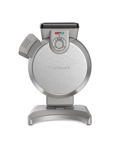 Vertical Waffle Maker | Cuisinart Waffle Maker WAF-V100 Silver | Best Waffle Maker in India - Global Gadgets
