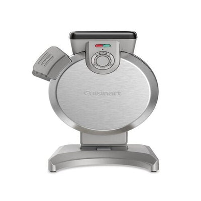 Vertical Waffle Maker | Cuisinart Waffle Maker WAF-V100 Silver | Best Waffle Maker in India - Global Gadgets